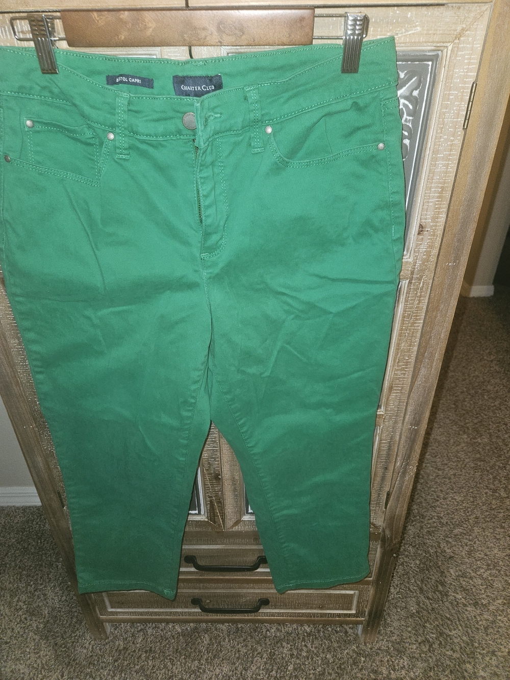 Charter Club Green Capri Pants